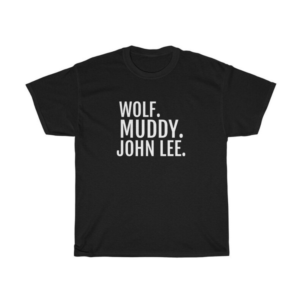 Howlin_ Wolf, Muddy Waters, John Lee Hooker Mississippi Blues Music Shirt